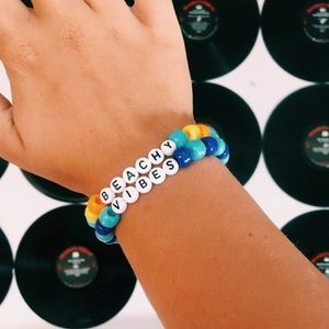 Custom homemade bead bracelets